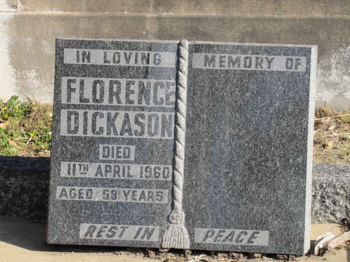 DICKASON Florence -1960