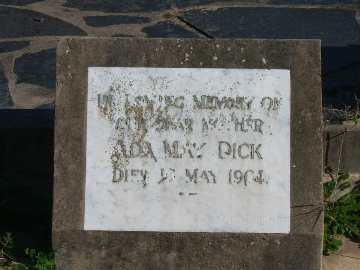 DICK Ada May -1964