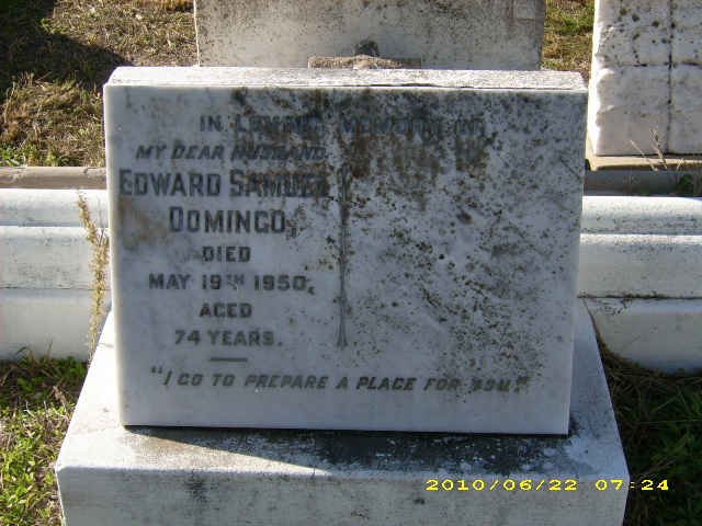 DOMINGO Edward Samuel -1950