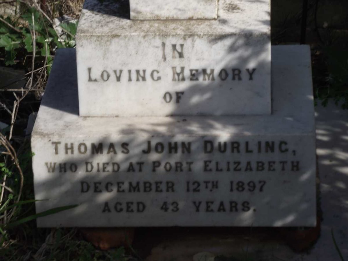 DURLING Thomas John -1897