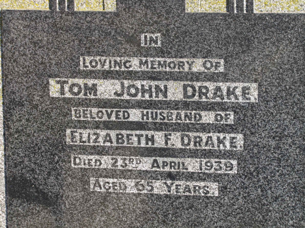 DRAKE Tom John -1939