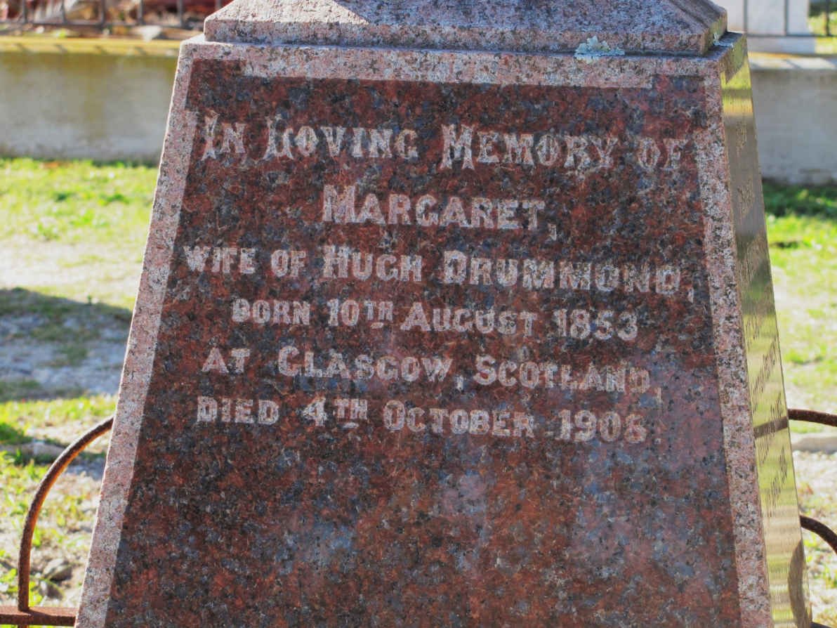 DRUMMOND Margaret 1853-1908