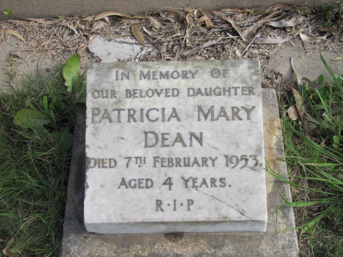 DEAN Patricia Mary -1953