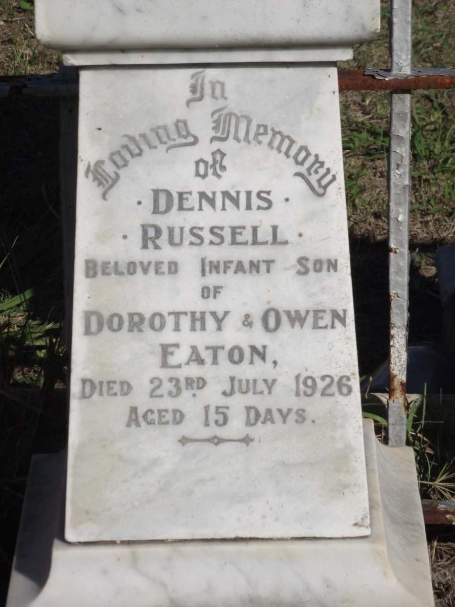 EATON Dennis Russel -1926