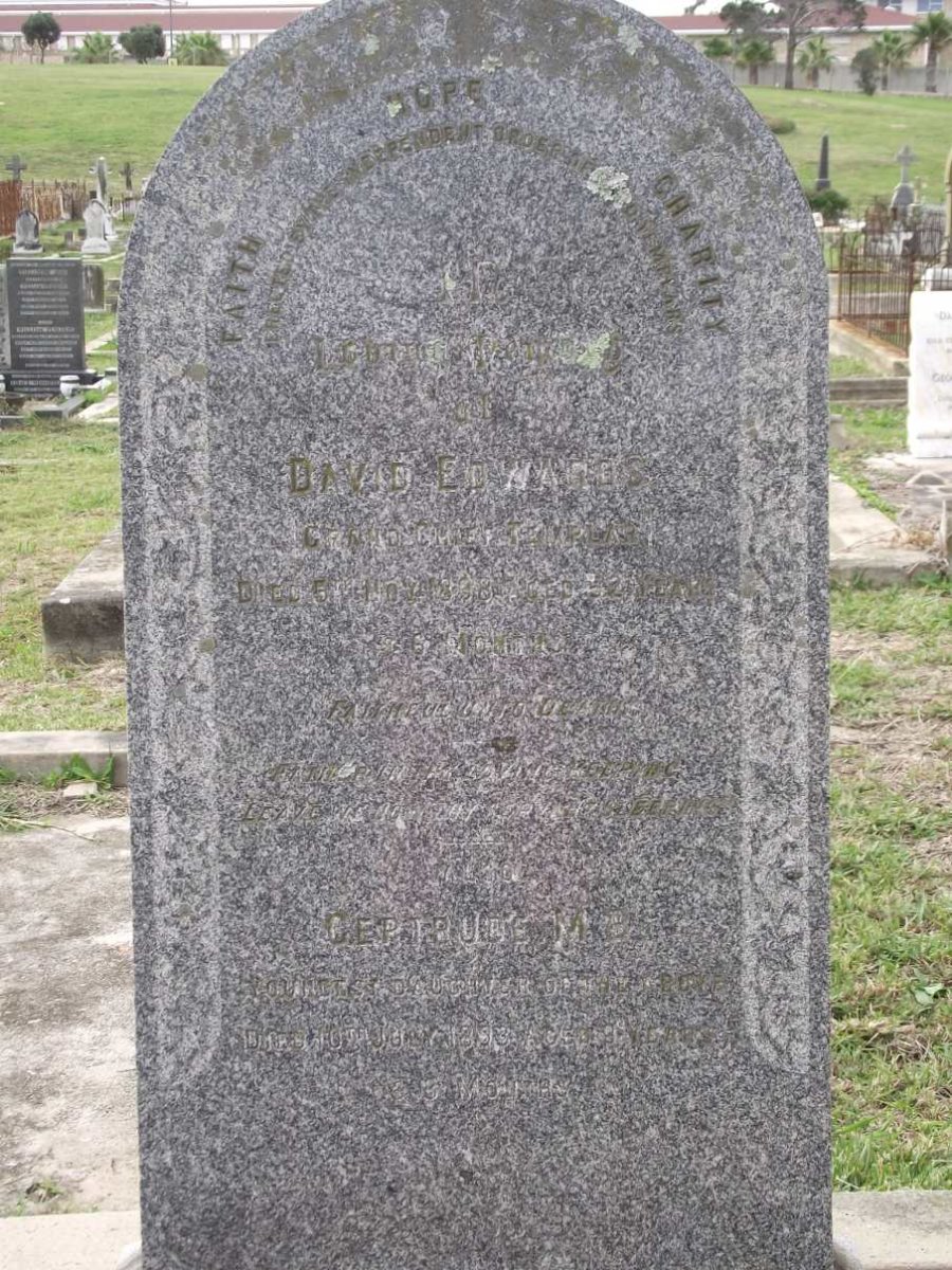 EDWARDS David -1898 &amp; Gertrude M. -1893