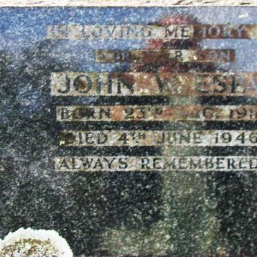 ESPAG John W. 1911-1946