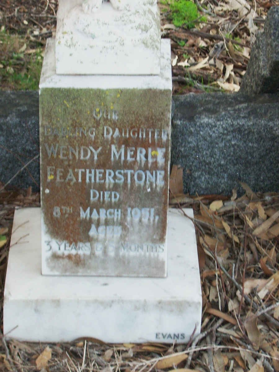 FEATHERSTONE Wendy Merle -1951