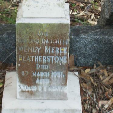 FEATHERSTONE Wendy Merle -1951