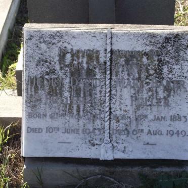 FULLER Henry David 1871-1943 &amp; Mary Baker 1883-1949