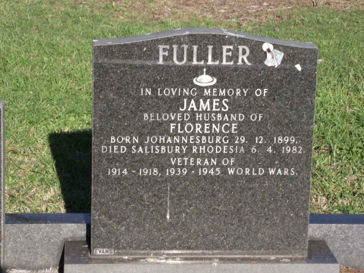 FULLER James 1899-1982