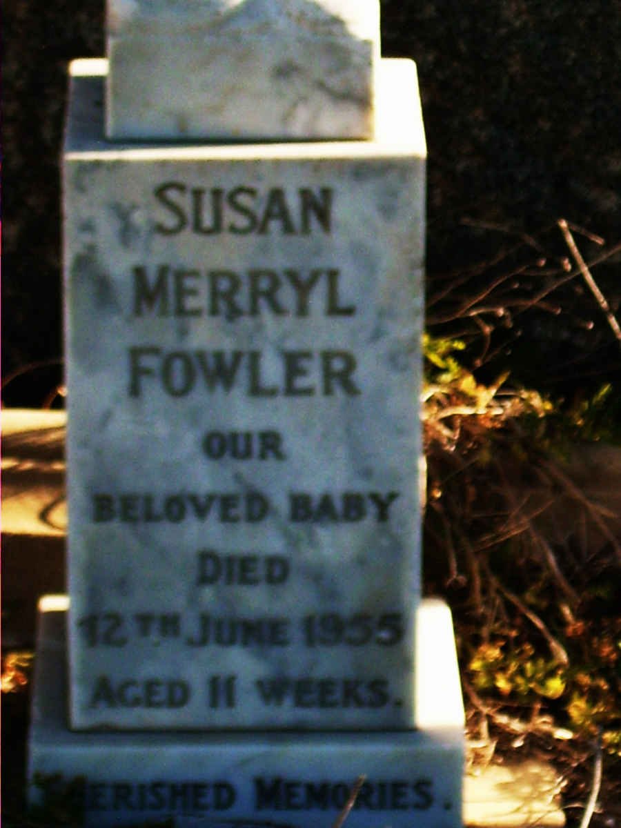 FOWLER Susan Merryl -1955