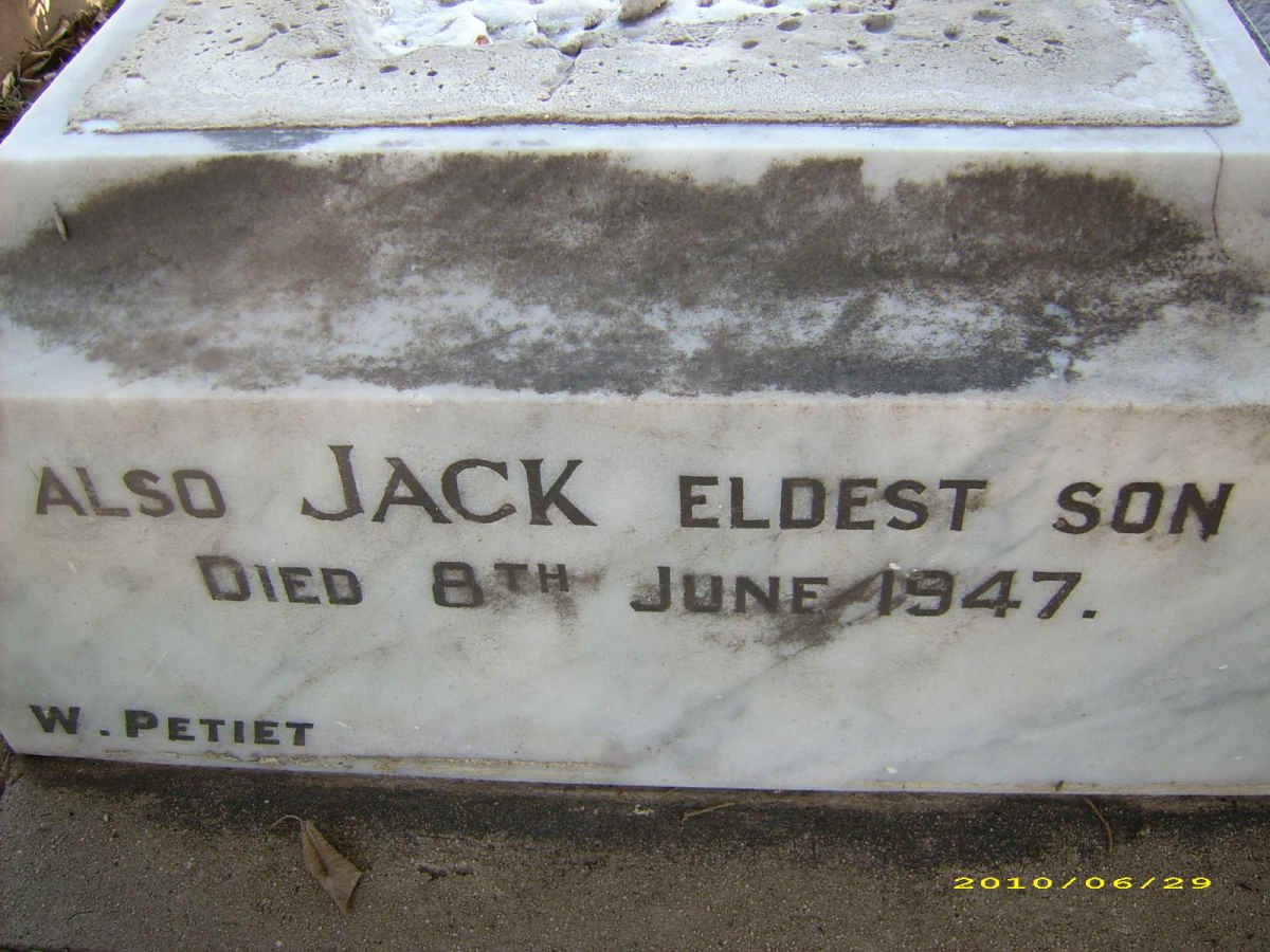 FORBES Jack -1947