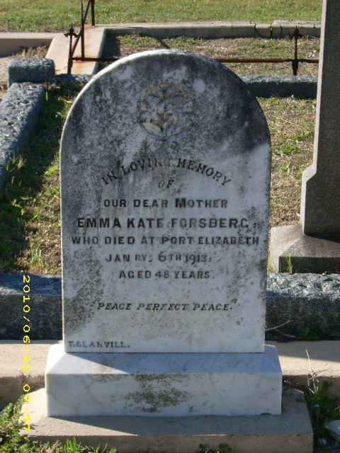 FORSBERG Emma Kate -1913