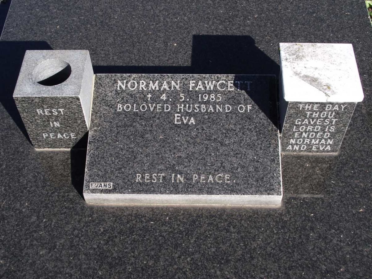 FAWCETT Norman  -1985