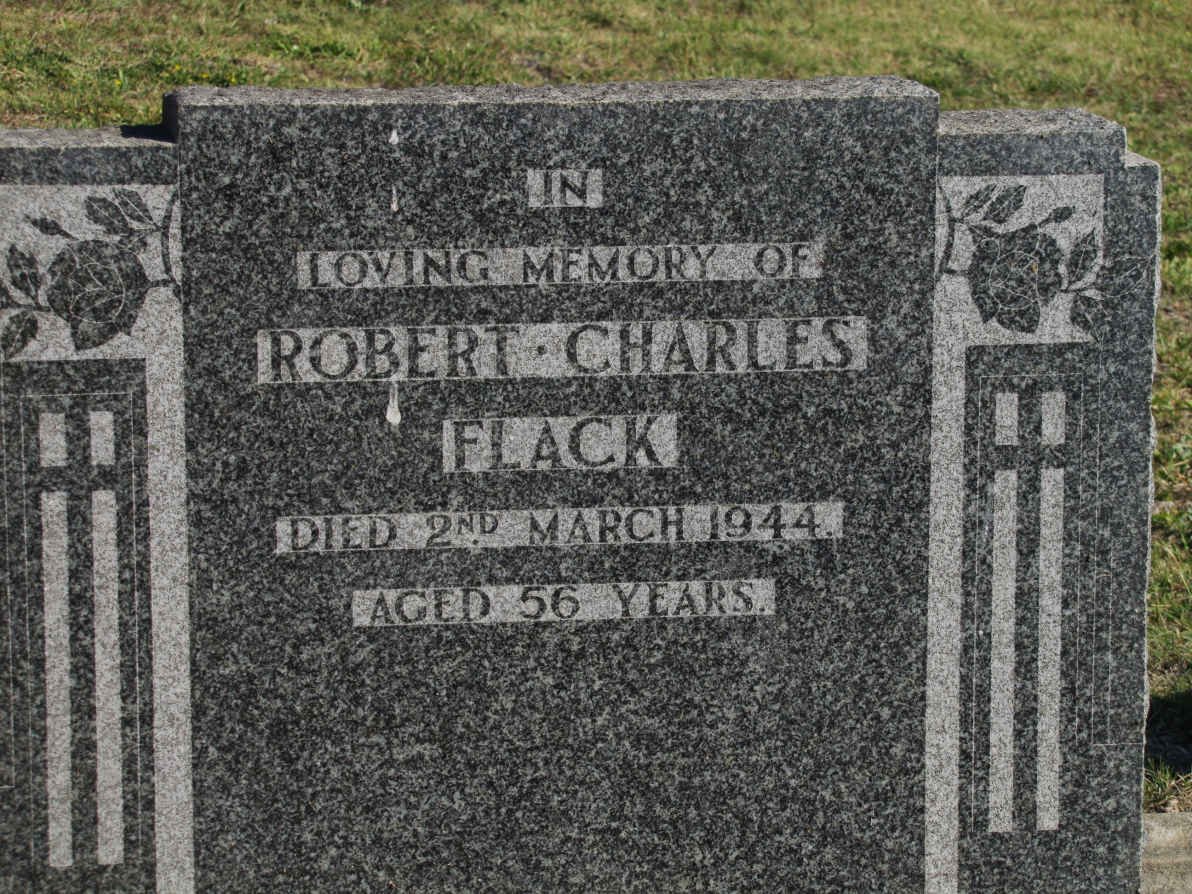 FLACK Robert Charles -1944