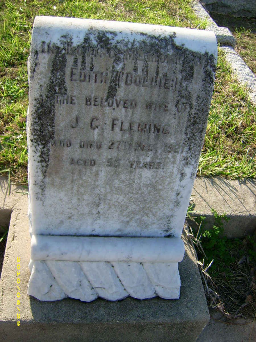 FLEMING Ethel -1921