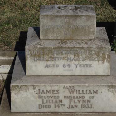 FLYNN Ellen Augusta -1931 :: FLYNN James William -1933