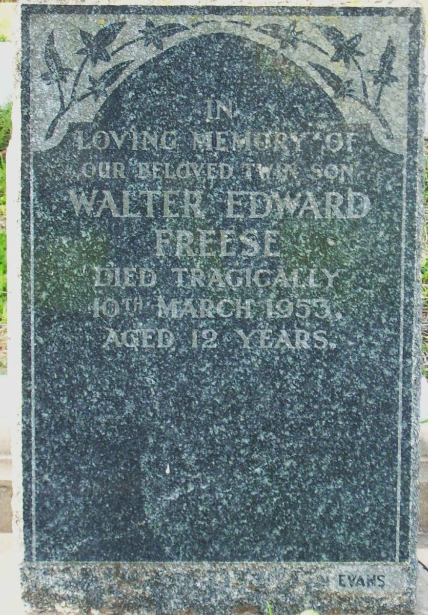 FREESE Walter Edward -1953