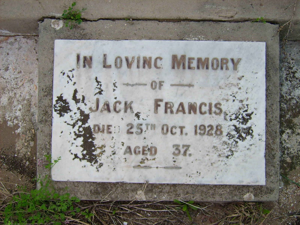 FRANCIS Jack -1928