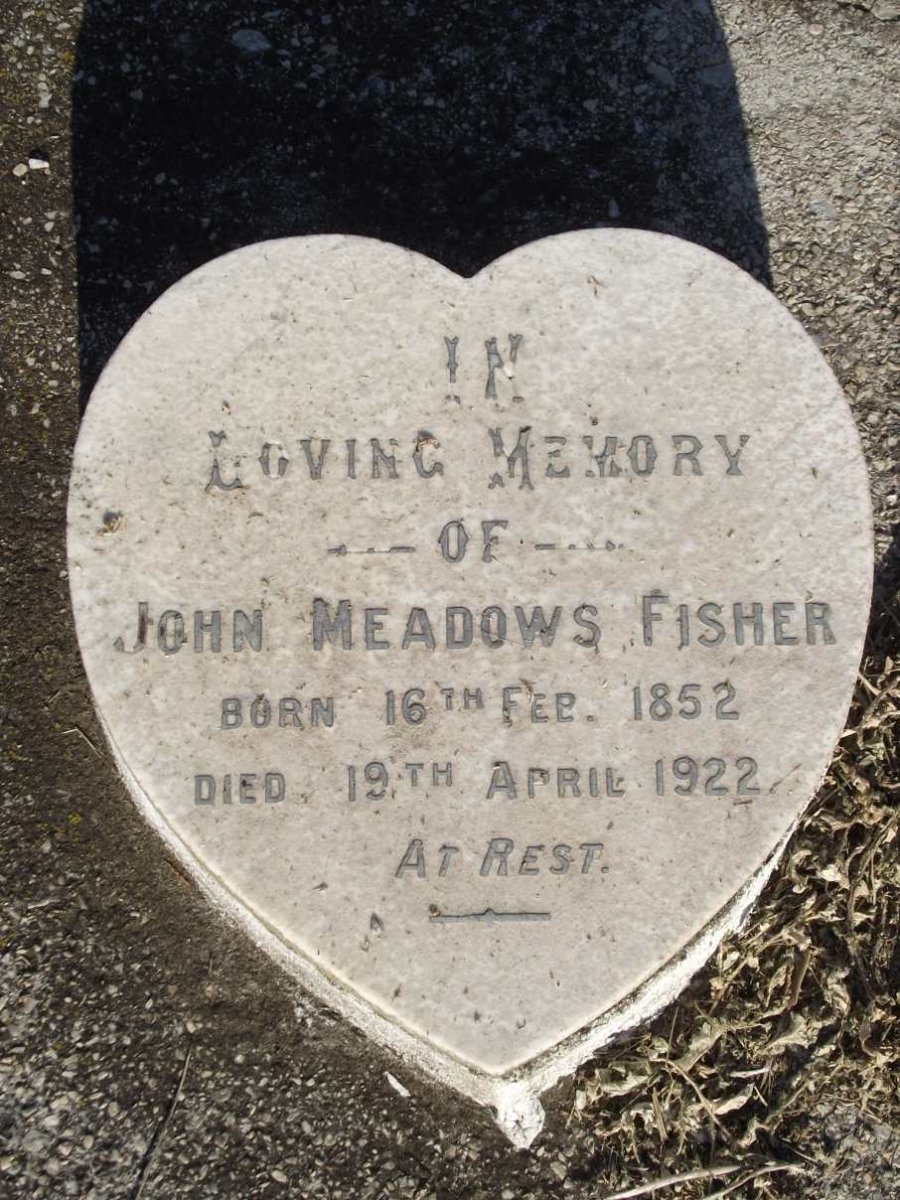 FISHER John Meadows 1852-1922