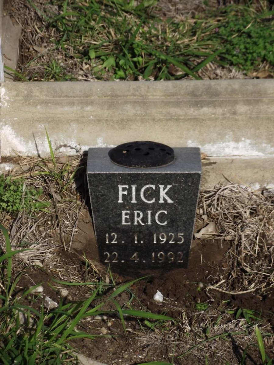 FICK Eric 1925-1992