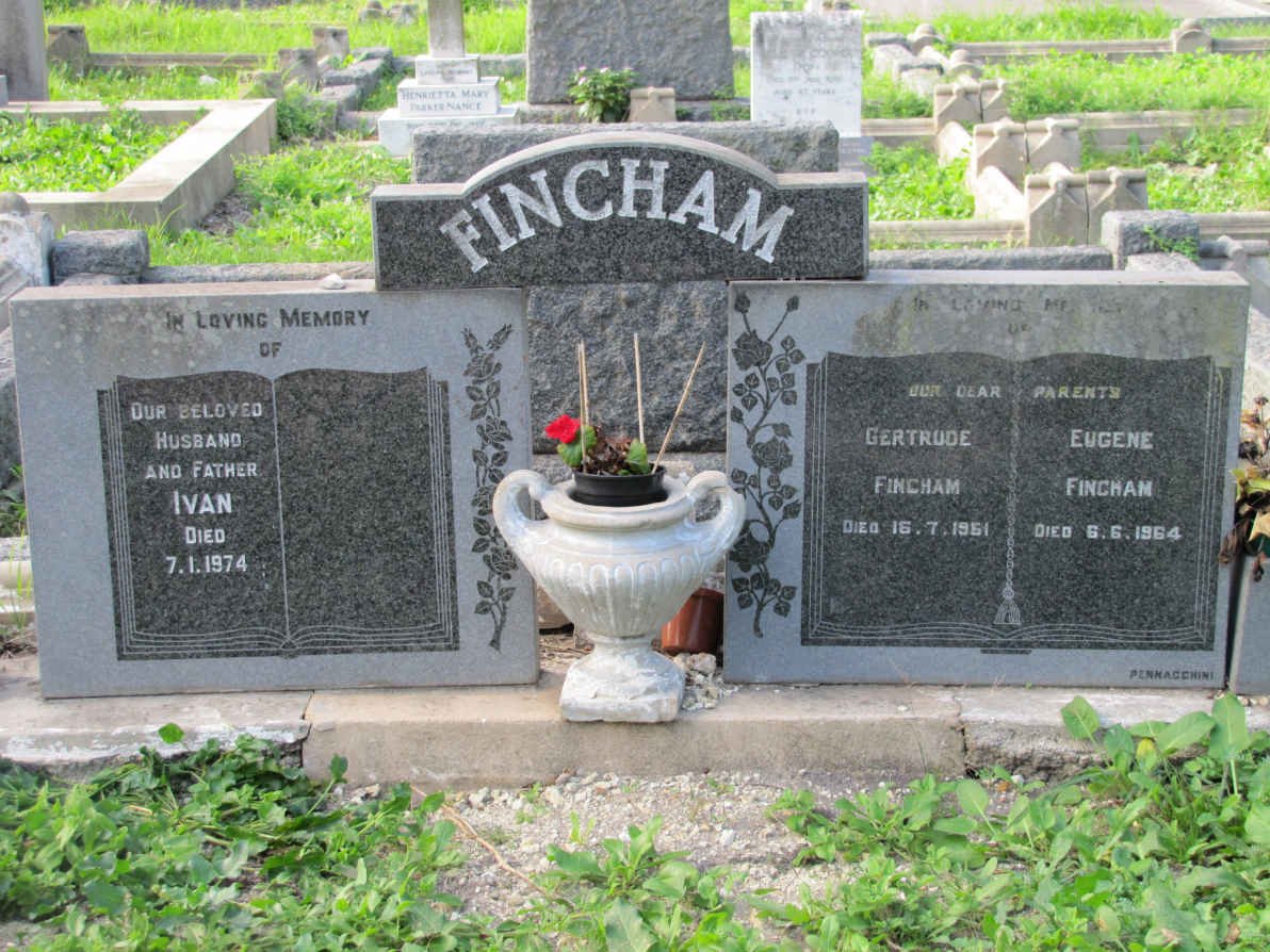 FINCHAM grave