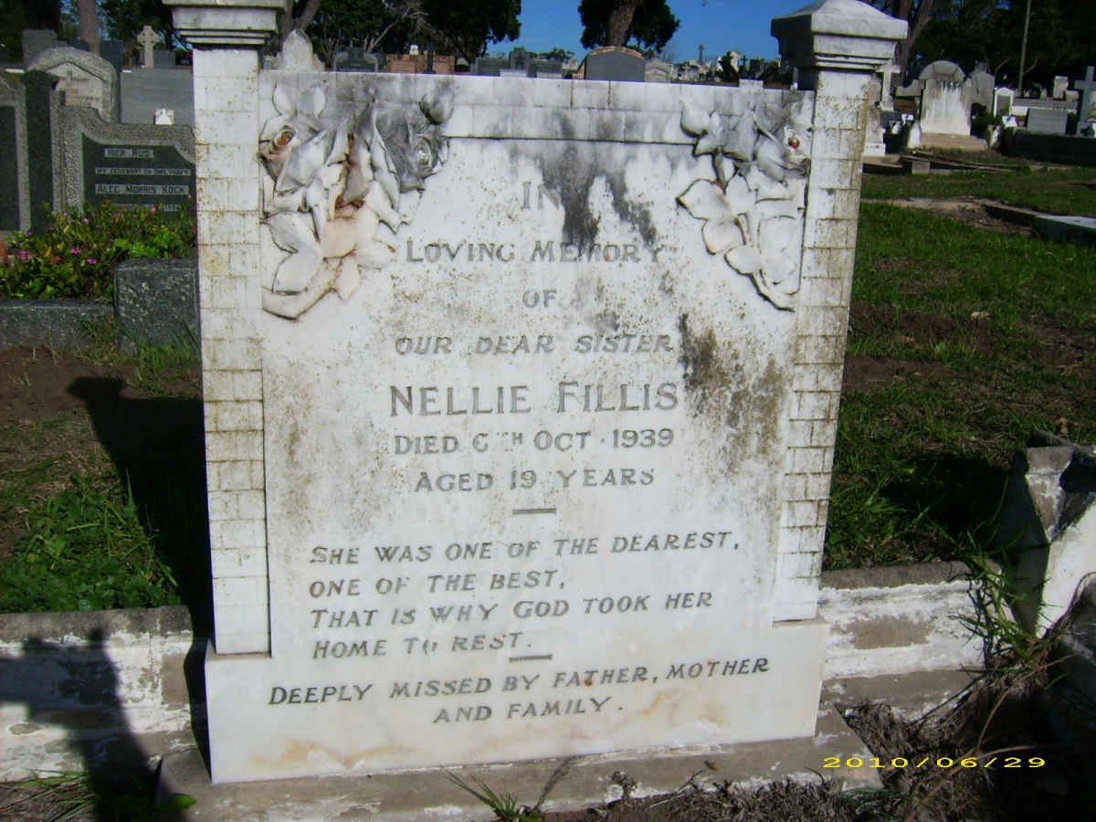 FILLIS Nellie -1939