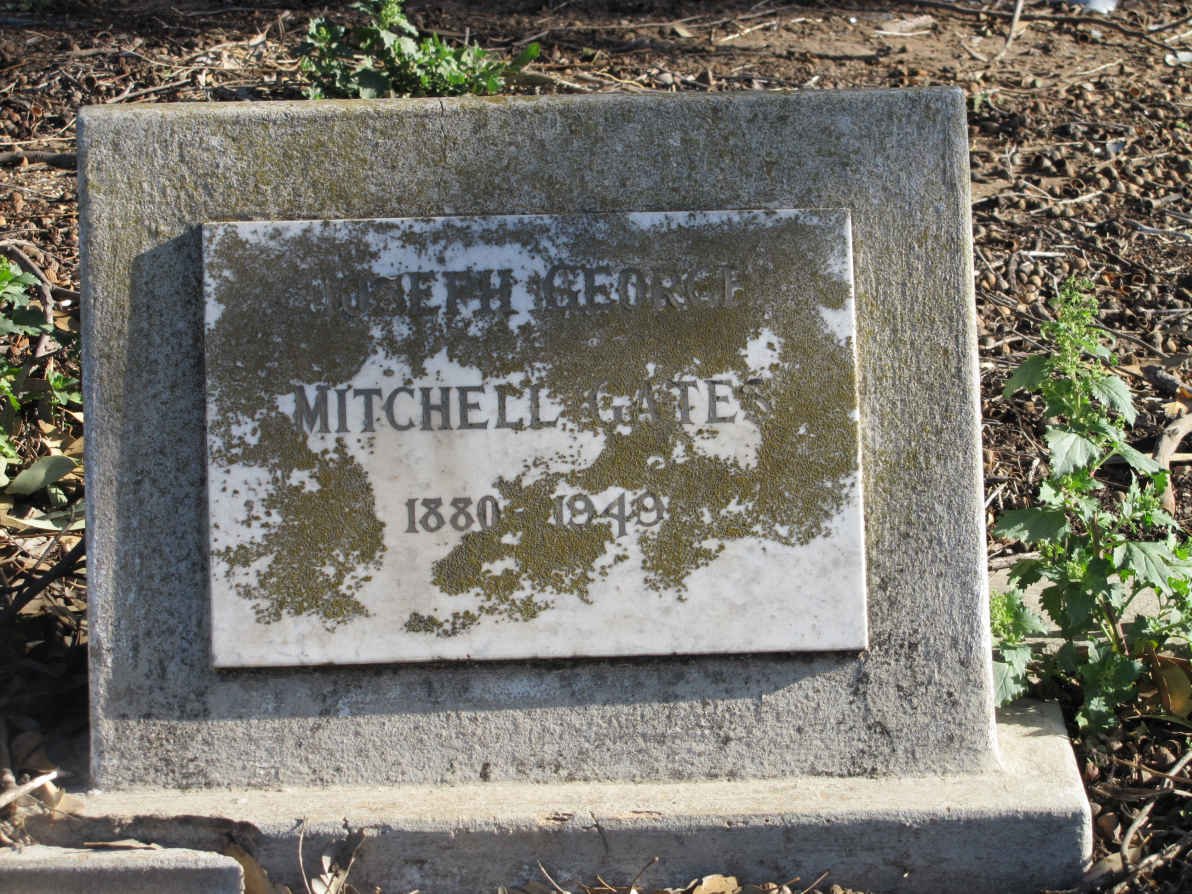 GATES Joseph George Mitchell 1880-1949