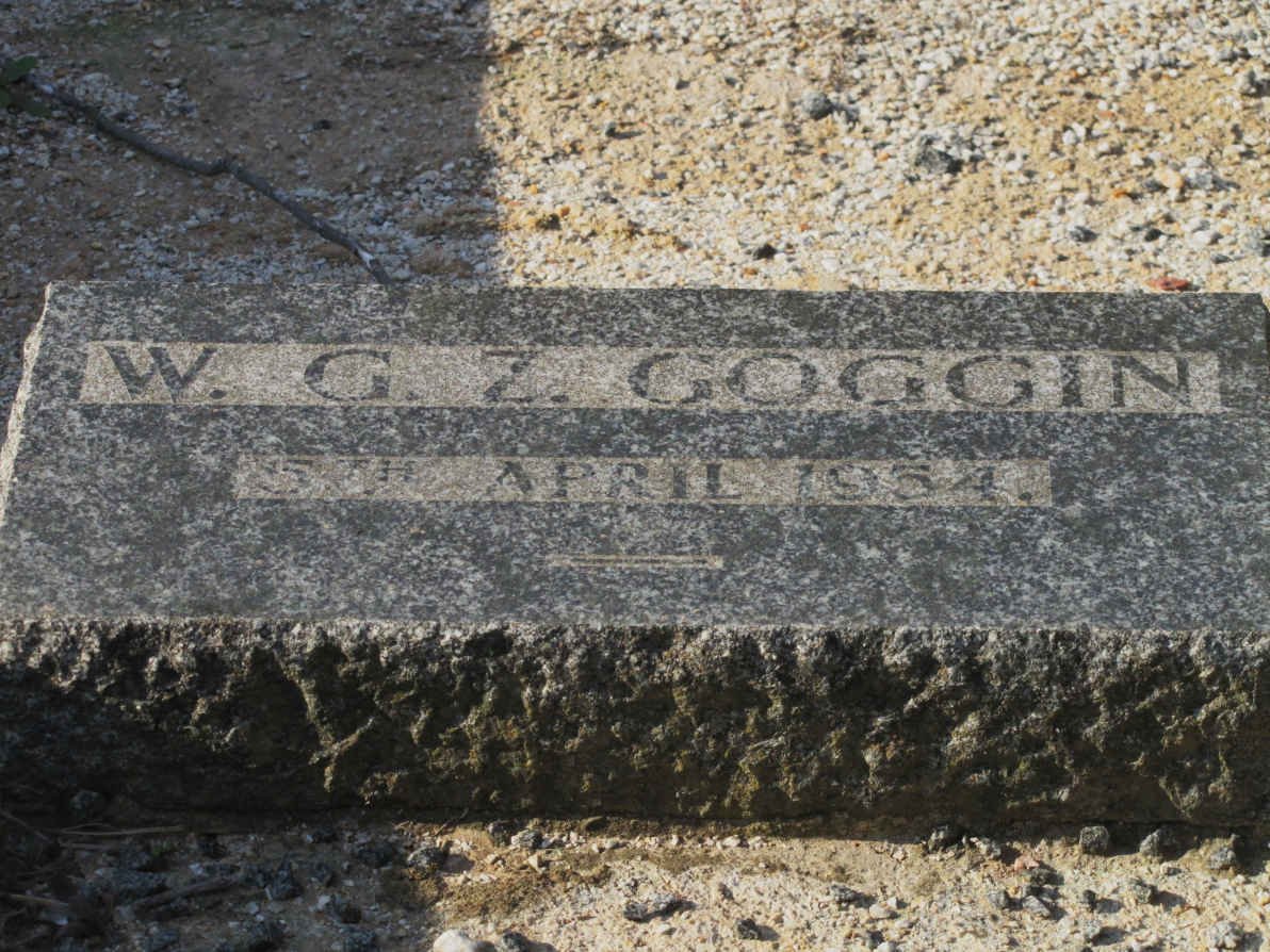 GOGGIN W.G.Z. -1954