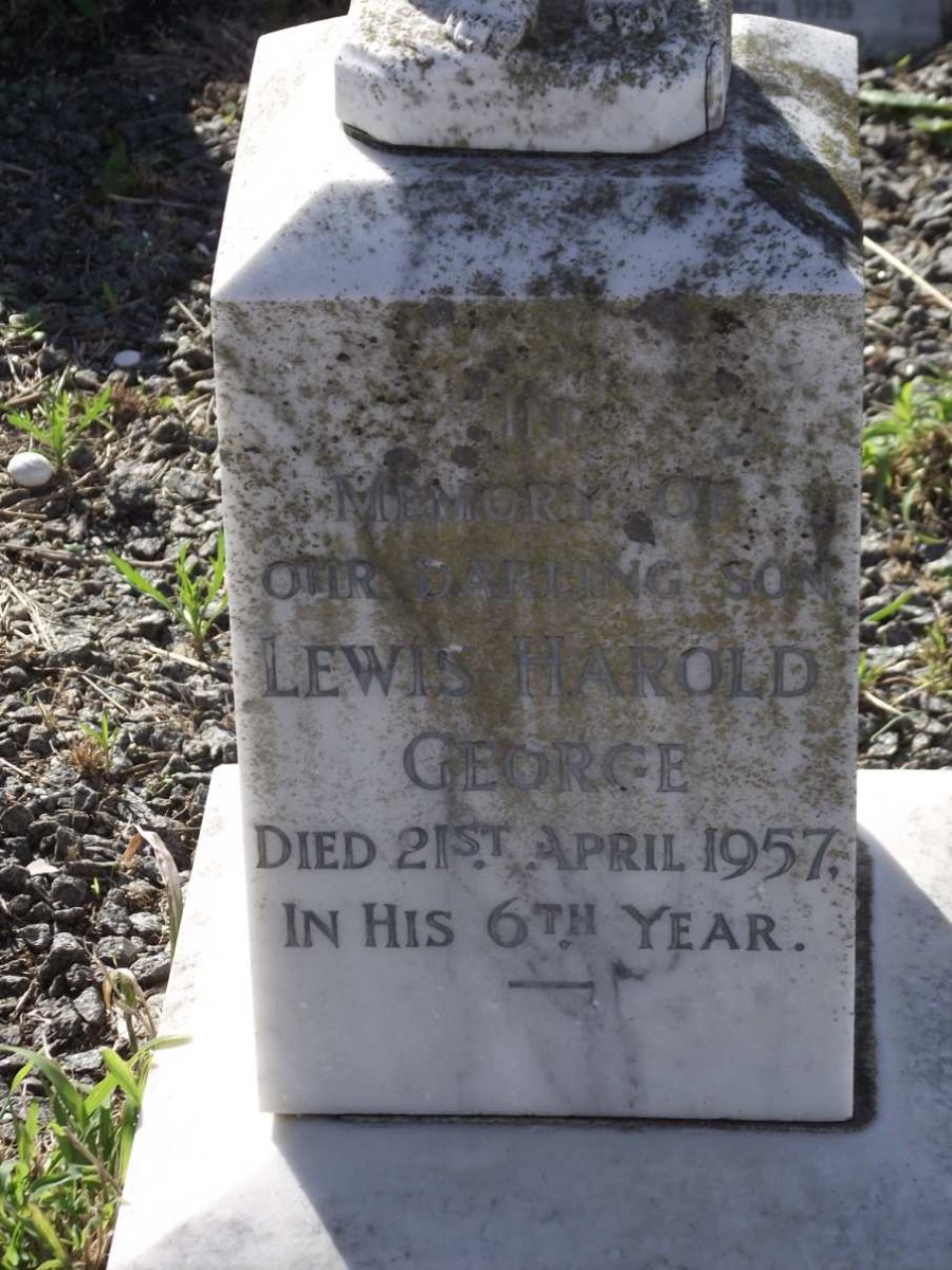 GEORGE Lewis Harold -1957