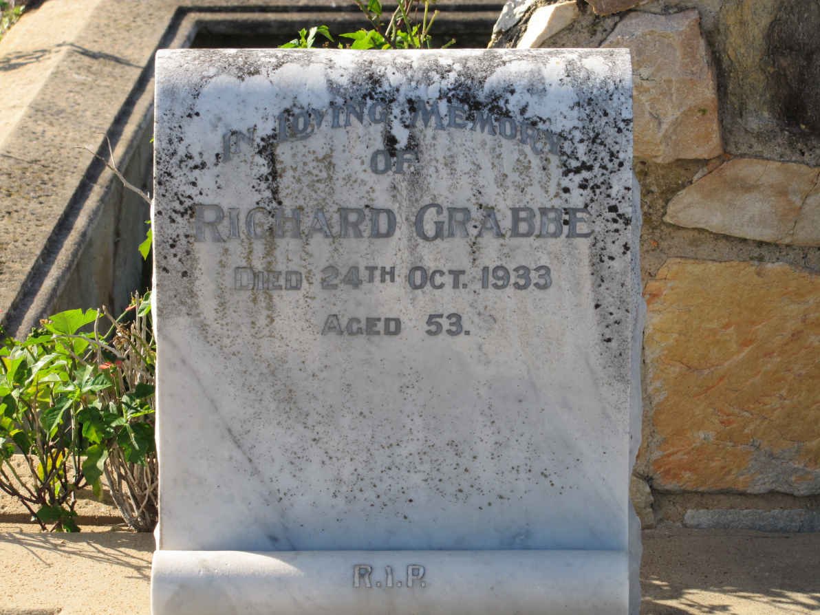 GRABBE Richard -1933