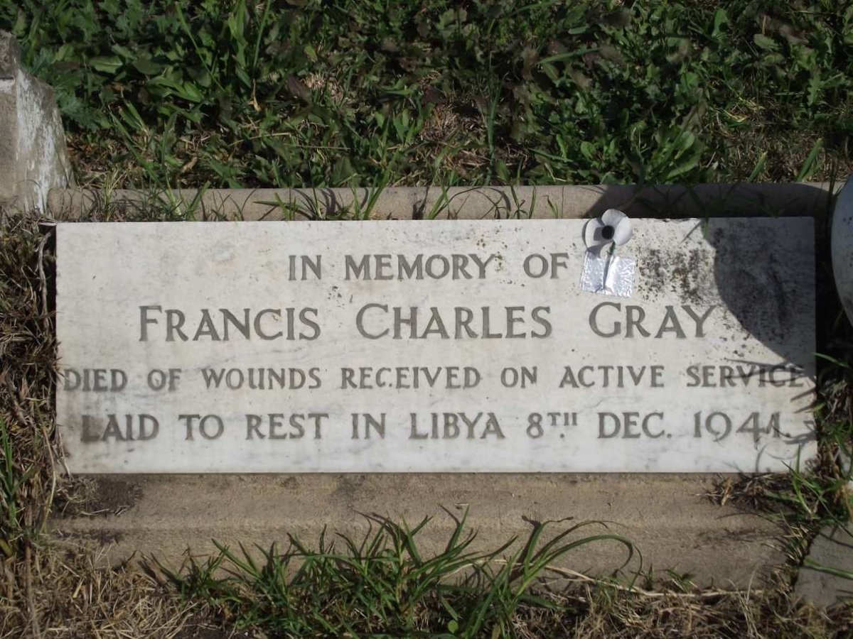 GRAY Francis Charles -1941