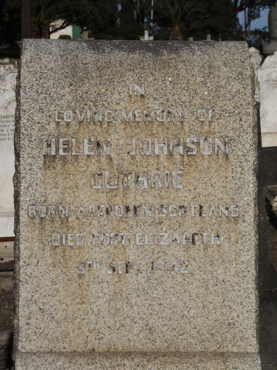GUTHRIE Helen Johnson -1942