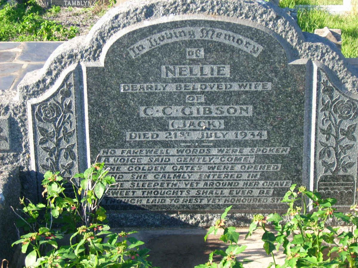 GIBSON Nellie -1934