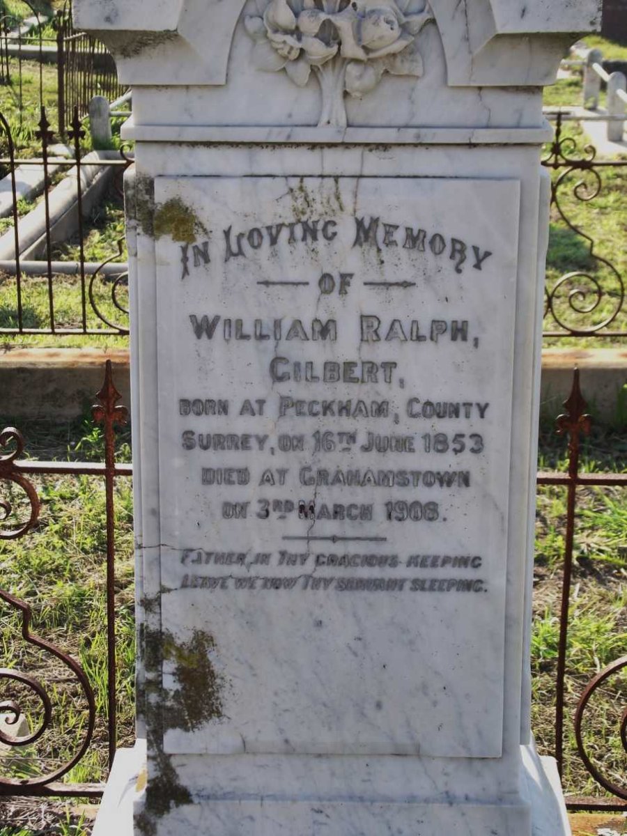 GILBERT William Ralph 1853-1908