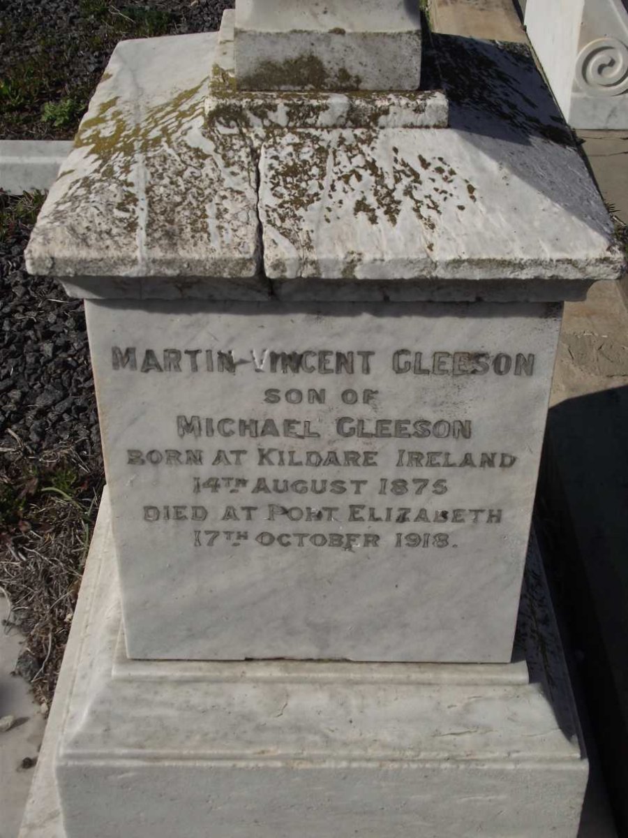 GLEESON Martin Vincent 1875-1918