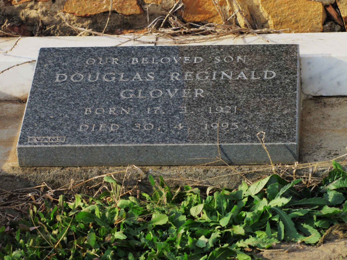 GLOVER Douglas Reginald 1921-1995
