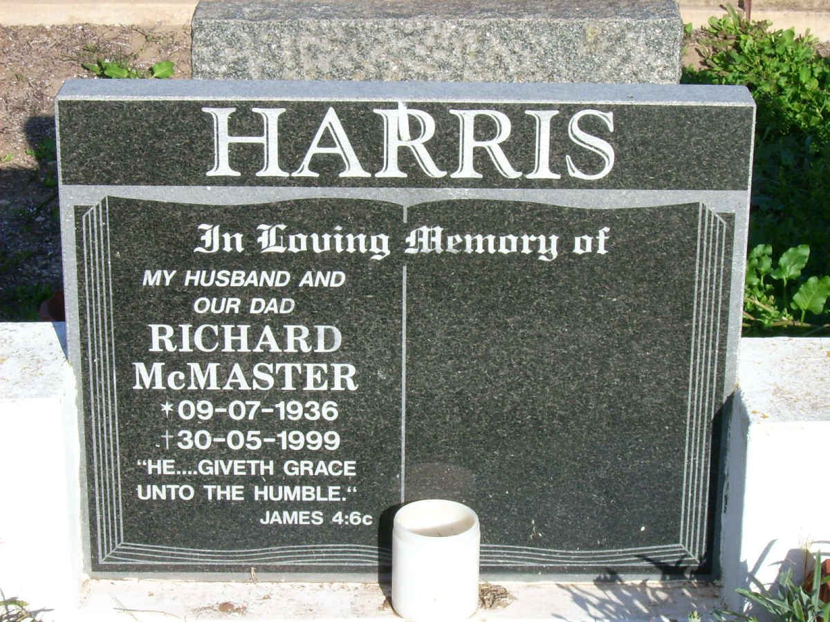 HARRIS Richard McMaster 1936-1999