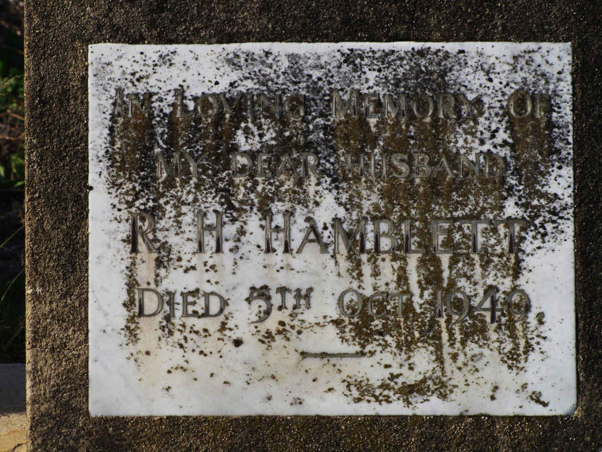 HAMBLETT R.H. -1949 