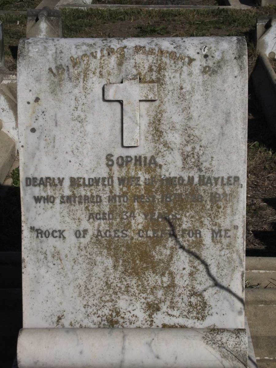 HAYLER Sophia -1921