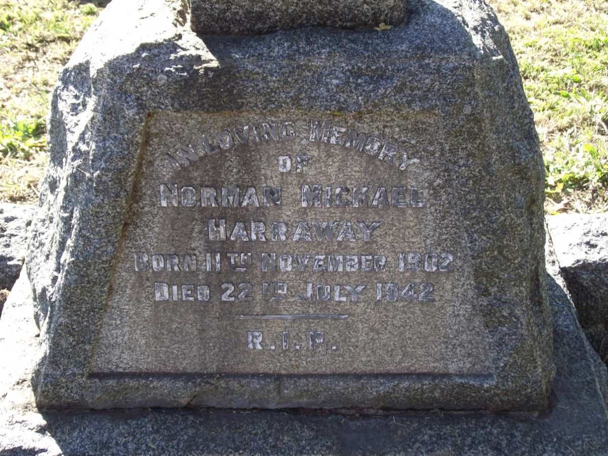 HARRAWAY Norman Michael 1902-1942