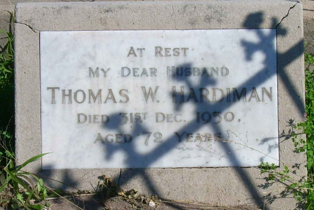 HARDIMAN Thomas W. -1950