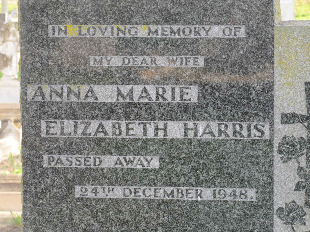 HARRIS Anna Marie Elizabeth -1948