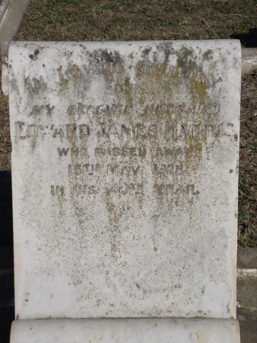 HARRIS Edward James -1928