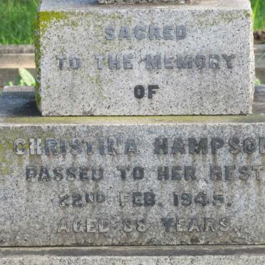 HAMPSON Christina -1945