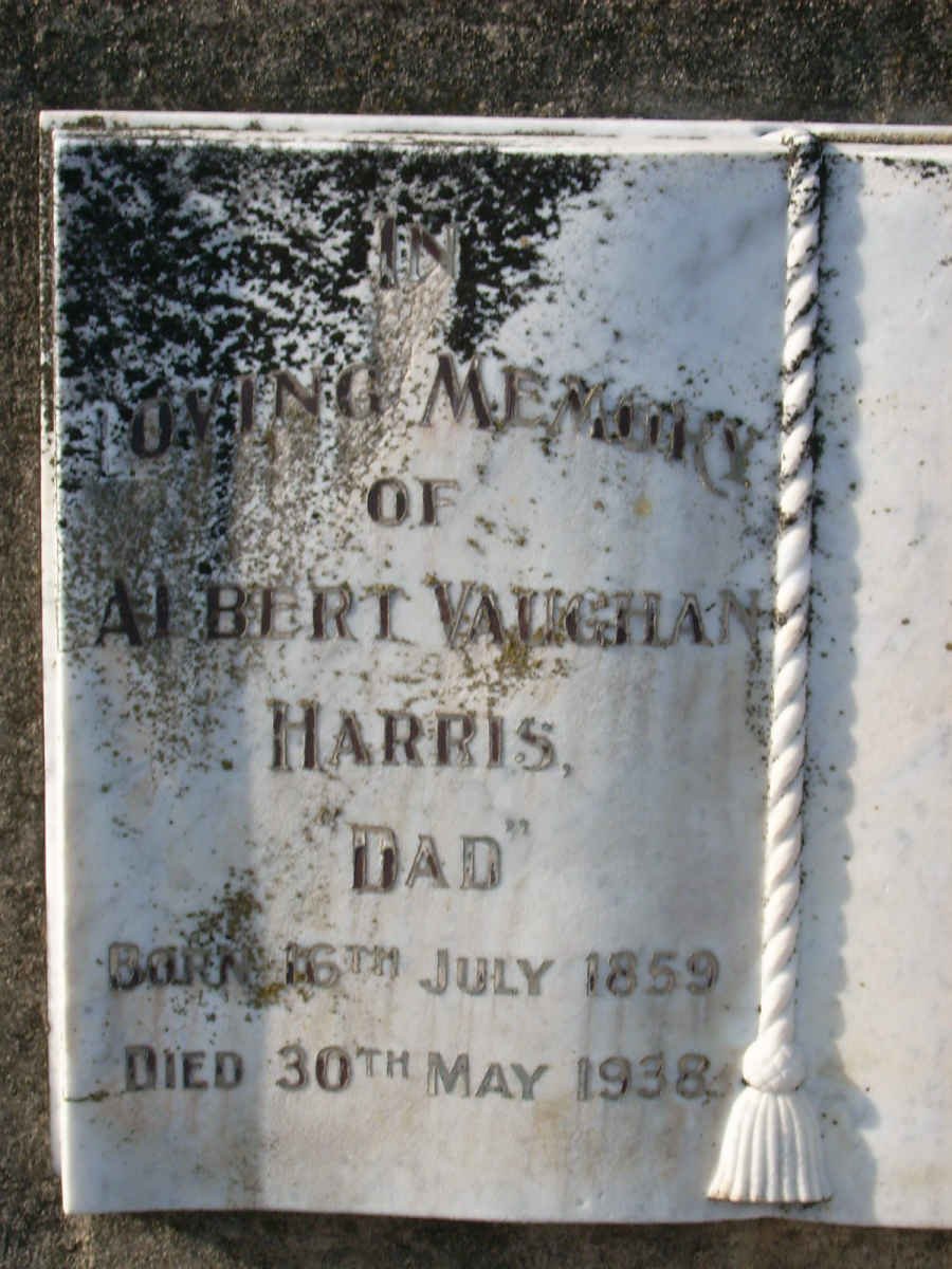 HARRIS Albert Vaughan 1859-1938