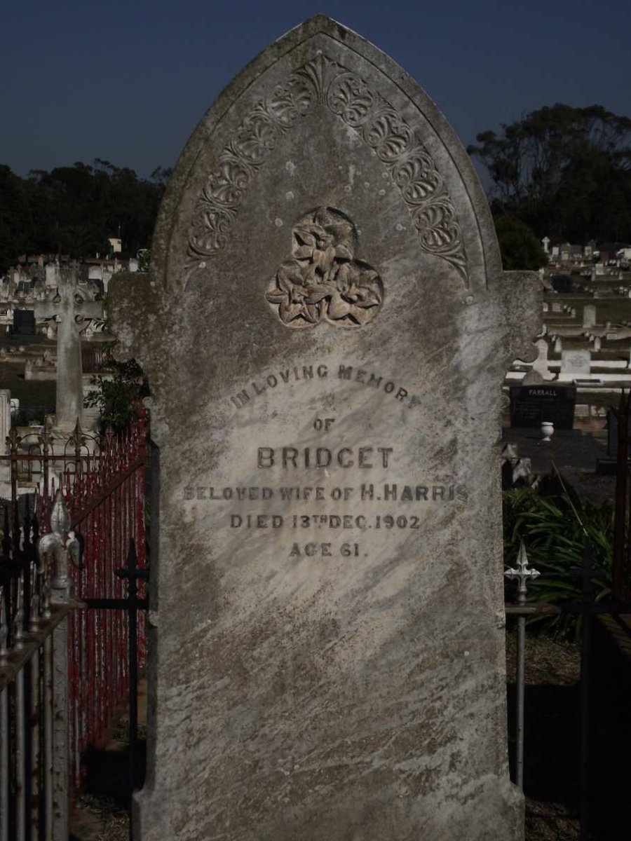 HARRIS Bridget -1902