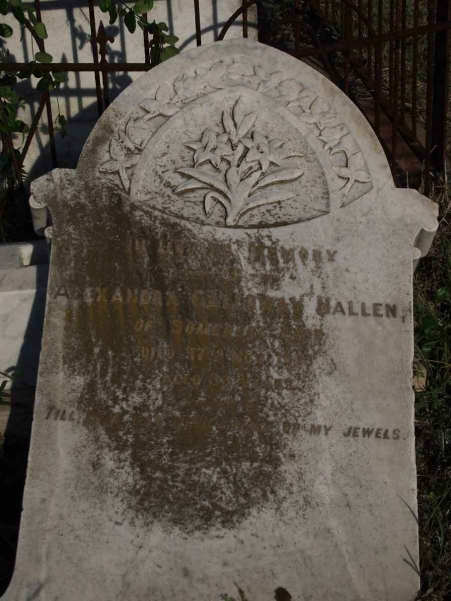 HALLEN Alexander Galloway -1908