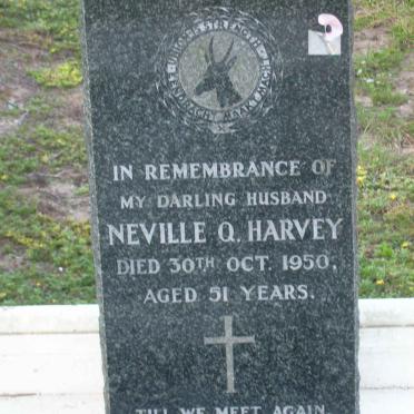 HARVEY Neville Q. -1950