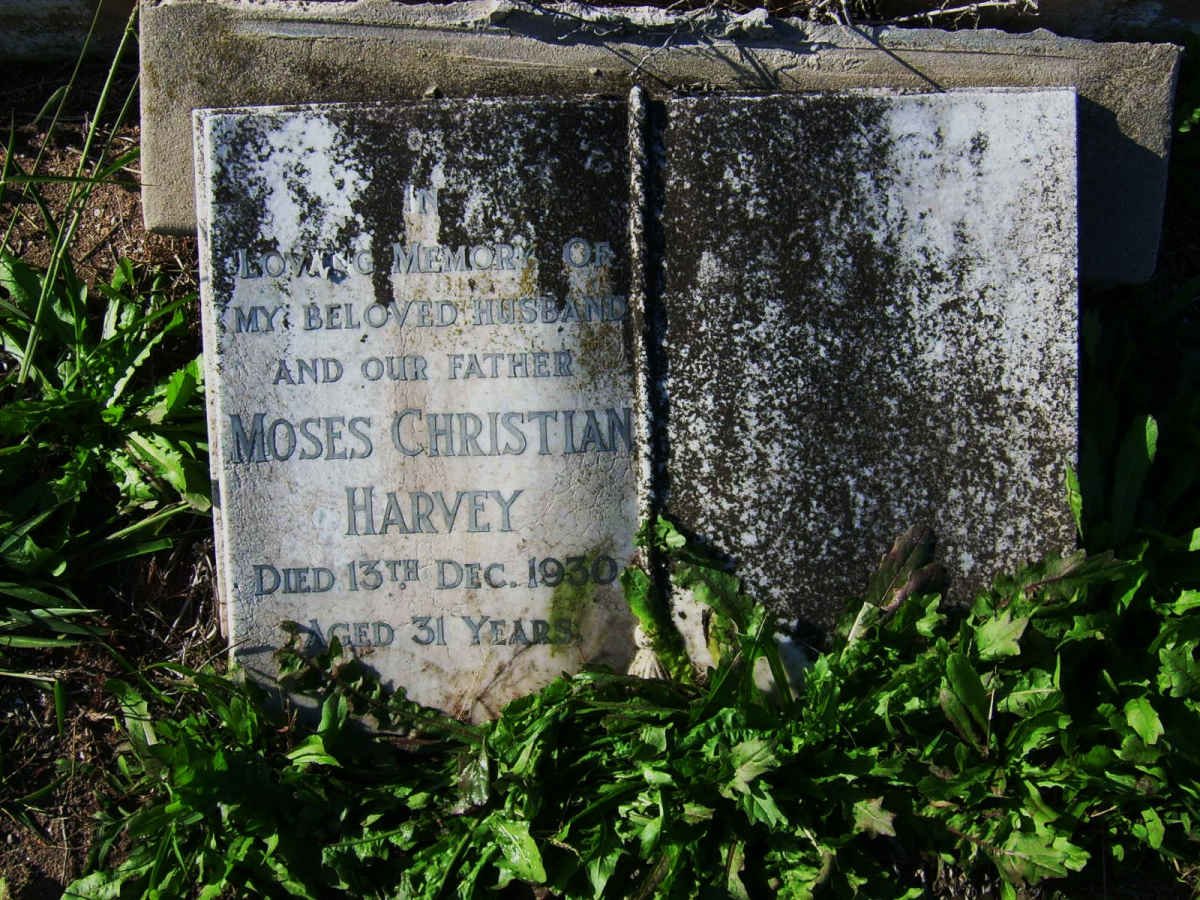 HARVEY Moses Christian -1930